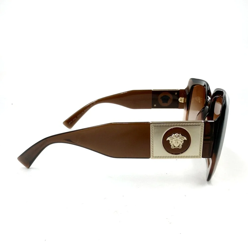 Versace Sunglasses 4405 Brown Gradient Medusa Head Square Women
